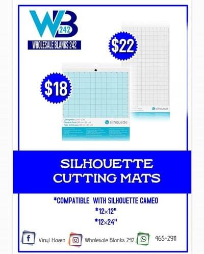 12x24 Silhouette Cutting Mat - $22