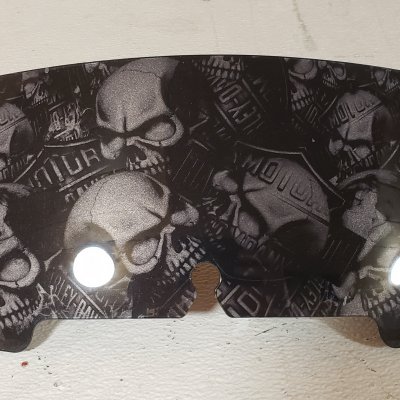 4.5", 1996-2013 Lost Souls, Dark Charcoal Silver, GLOSS