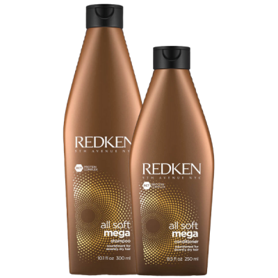 Duo - Redken All Soft Mega Shampoo & Conditioner