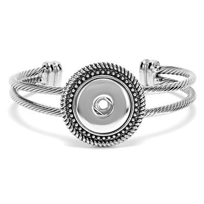 Ginger Snaps 1-Snap Rope Open Bangle