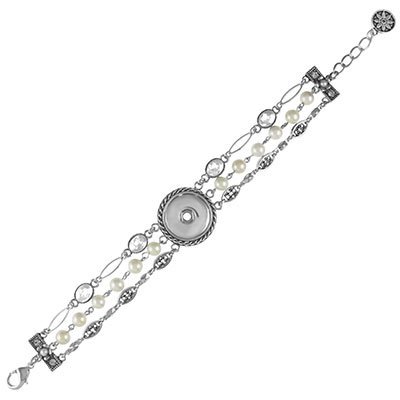 Ginger Snaps 1-Snap Pearl Bracelet