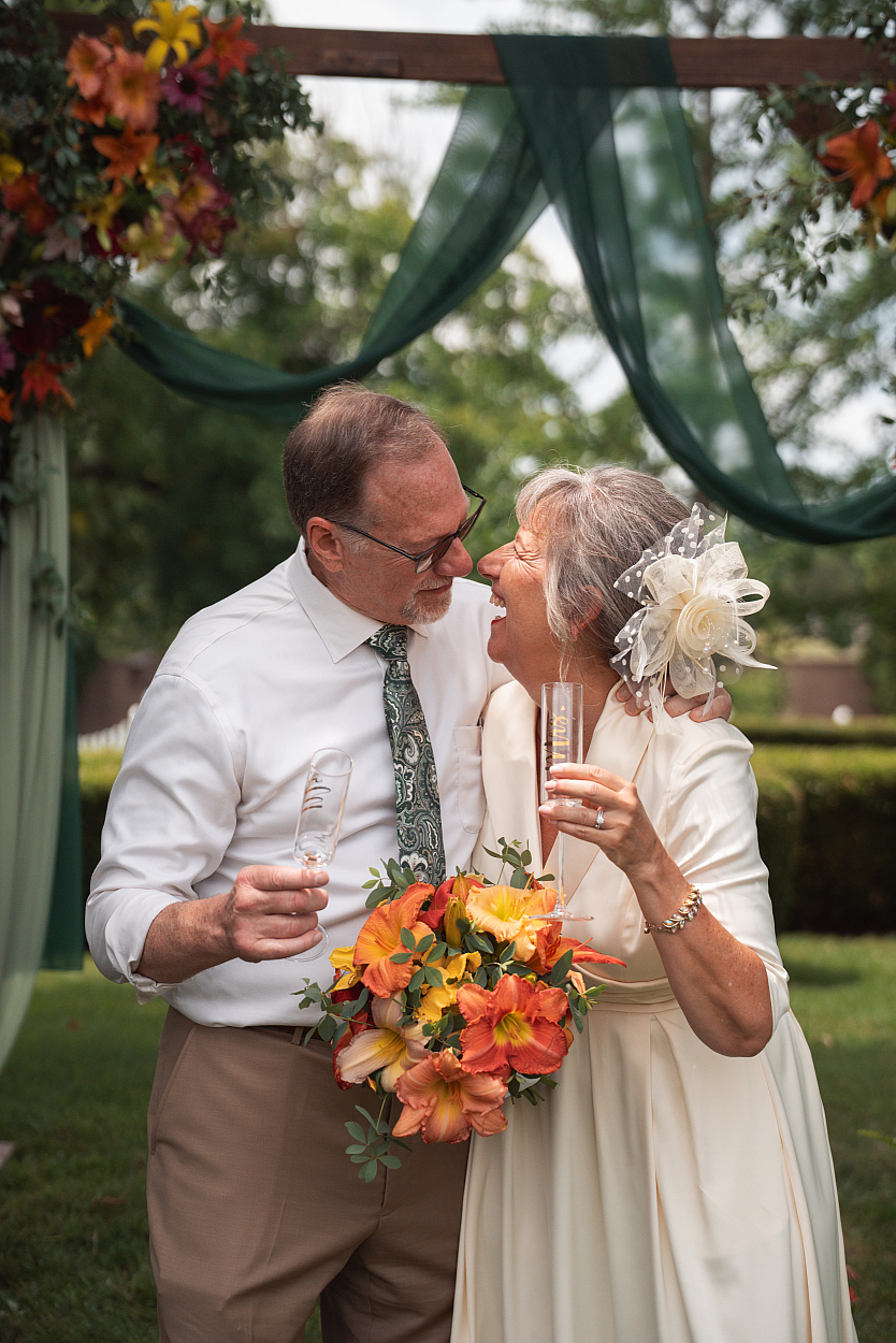 Wedding preparation inside Buhl Mansion