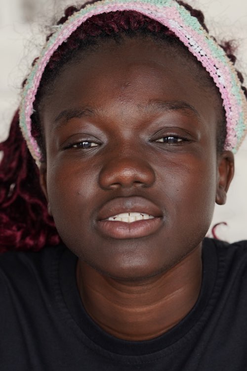 Models with dark skin tones