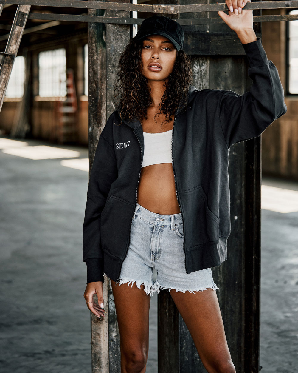 Zip Jacket - Charcoal - XS