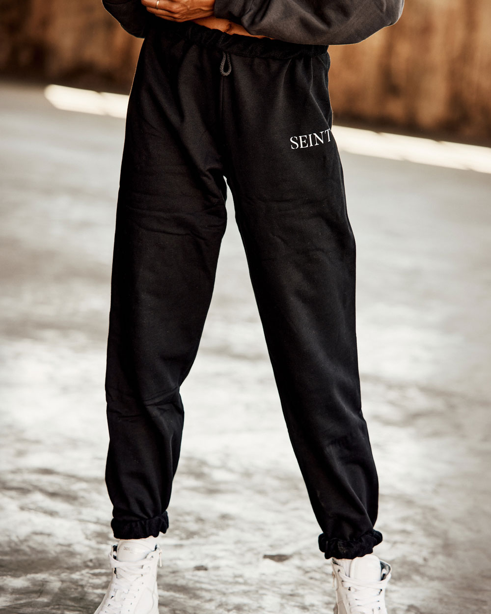Sweatpants - Black - XS
