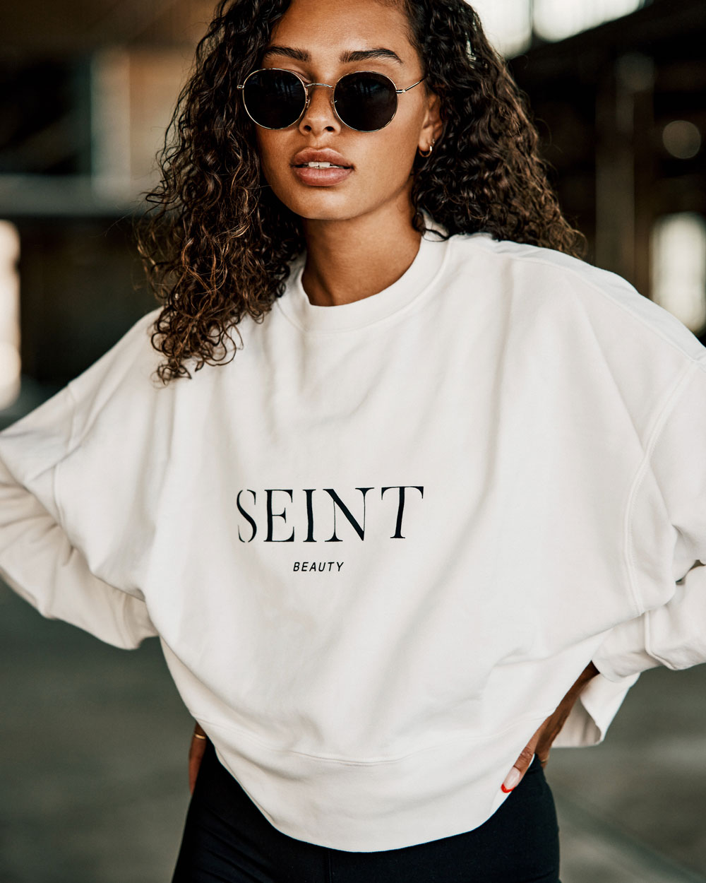 Crew Sweatshirt - Ivory - S