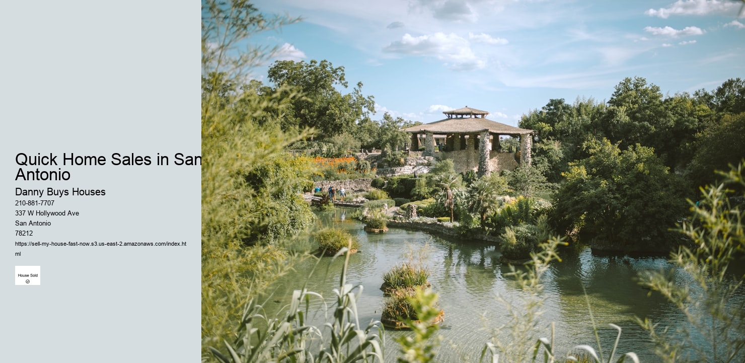 Sell Your House Fast in San Antonio  