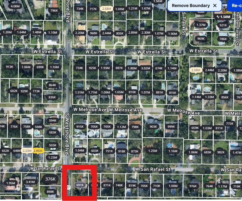 South Tampa Teardown — Build Your Next Luxury Spec in Sunset Park (33629)