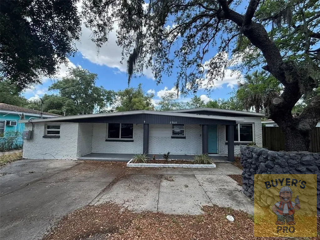 Tampa — 4bd/2ba — Buy-and-Hold — Solar-Paneled, Move-In-Ready Ranch Near Downtown