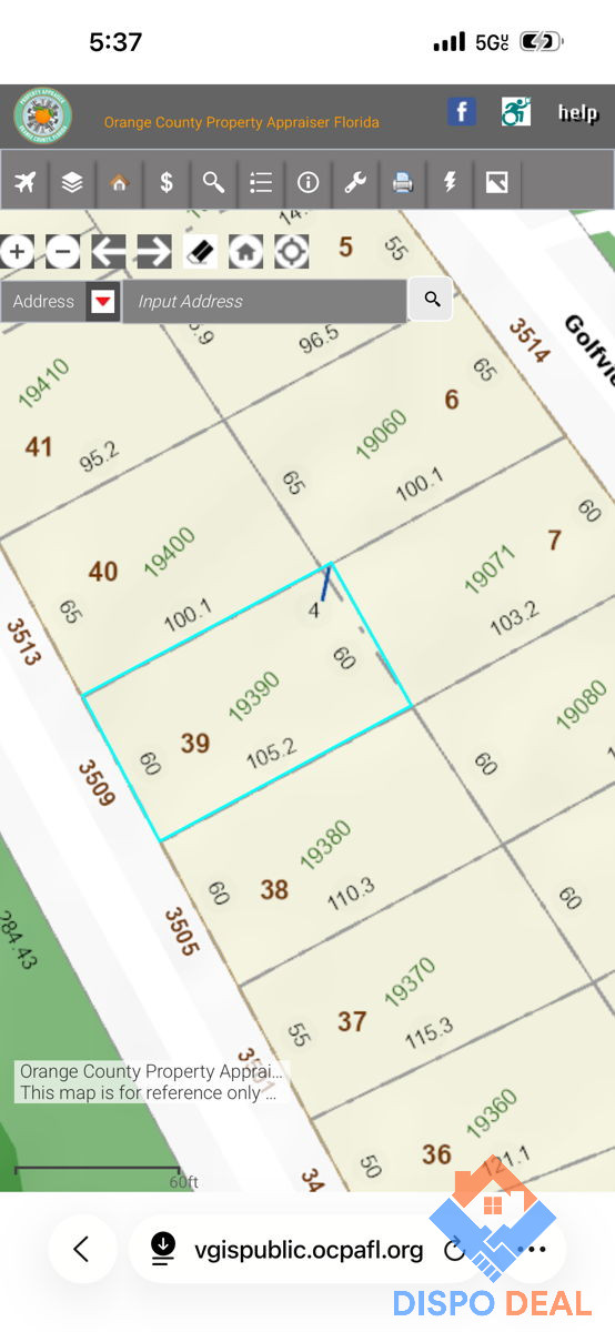 New Off Market Land- Orlando, FL