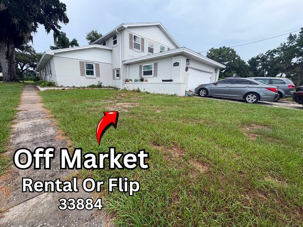 Just 10 Minutes from LEGOLAND – Winter Haven Fix & Flip or Airbnb Opportunity