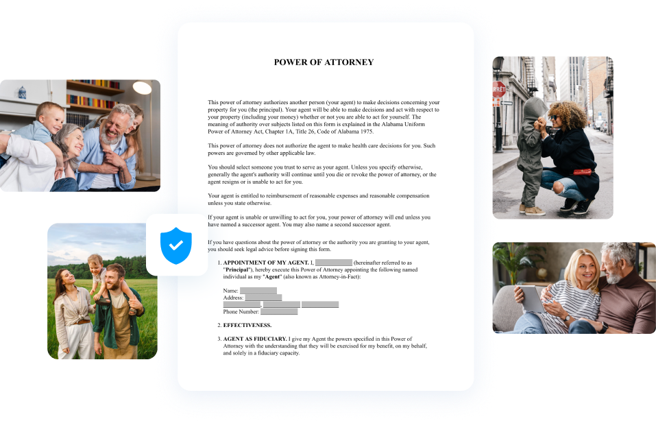 Power of Attorney document preview