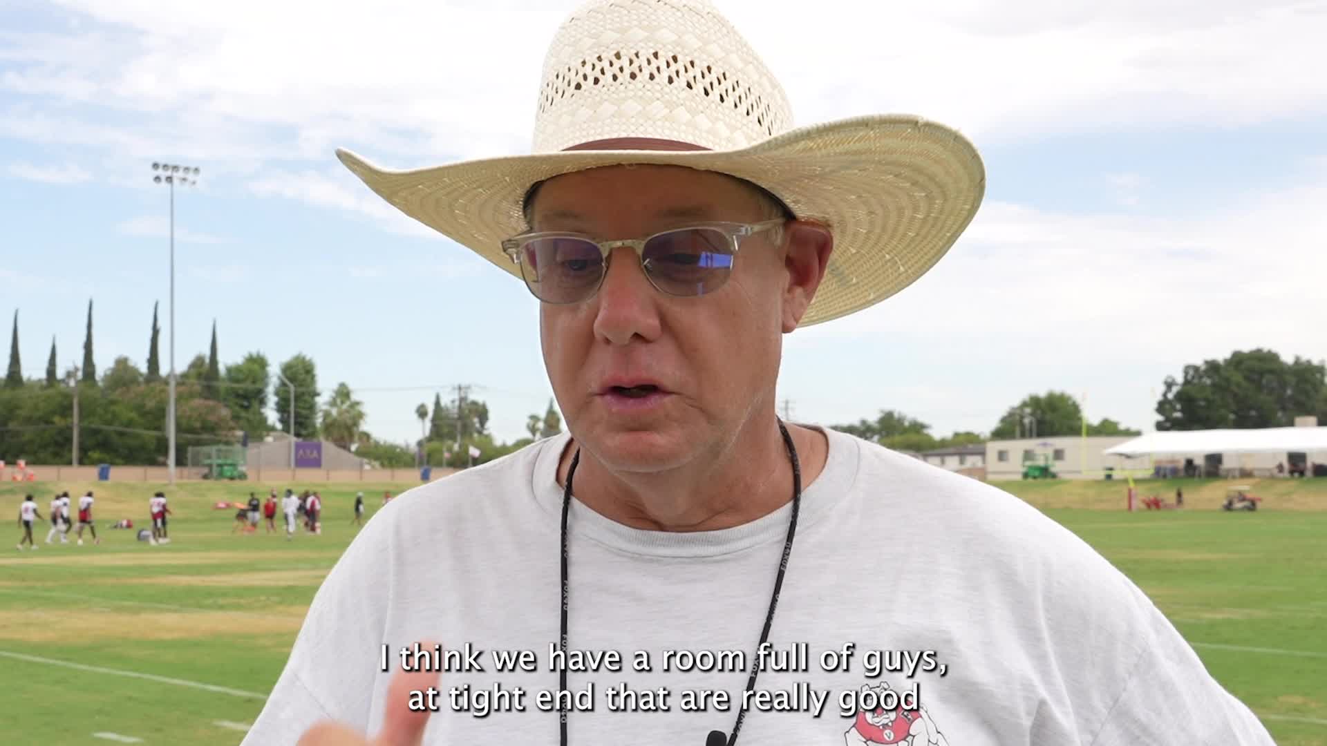 Fall Camp Spotlight Tight Ends Fresno State AllAccess Powered by