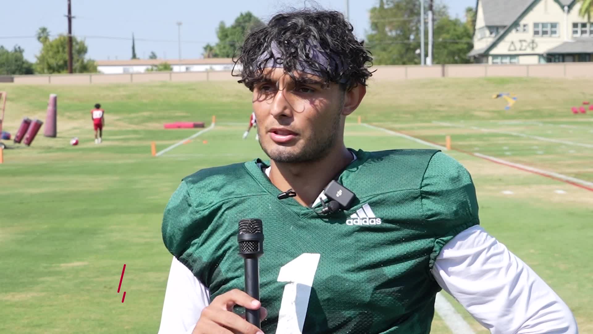 PostPractice Interviews Mikey Keene, Dean Clark Fresno State All