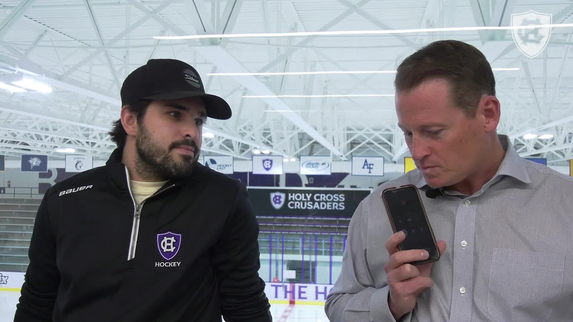 Holy Cross Hockey Honoring Crusader Legends Crusaders AllAccess