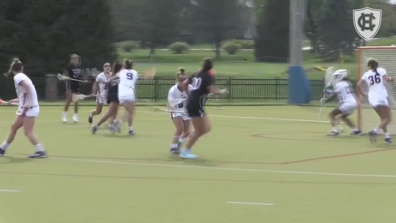 Women's Lacrosse at Bucknell Highlights (4/27/2023) Crusaders All