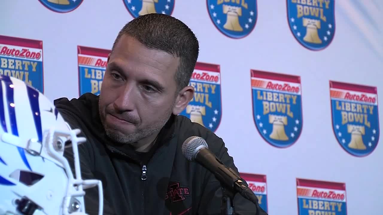 Matt Campbell Dec. 28 Press Conference BVM Sports