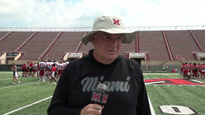 2026 Miami Football Fall Camp - Chuck Martin 8-22