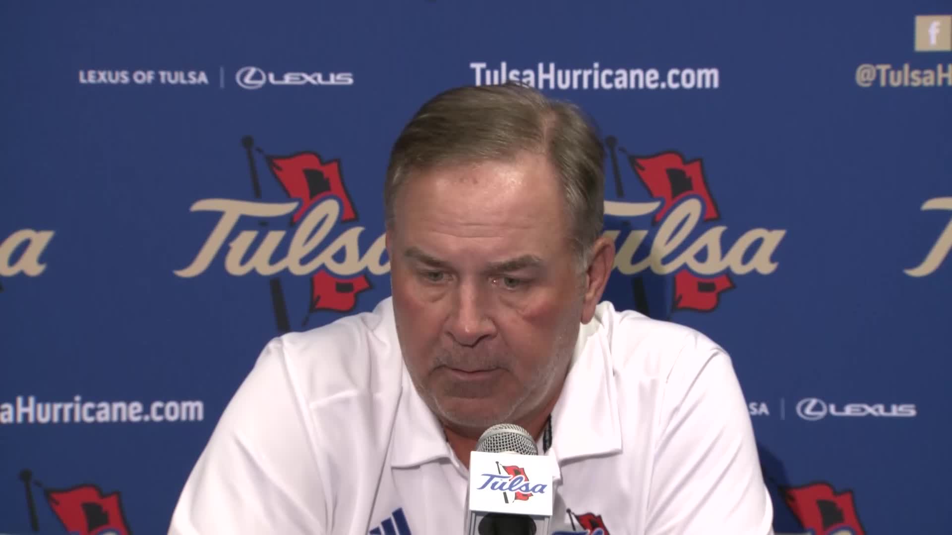 FB Kevin Wilson Temple Press Conference Hurricane Vision Powered