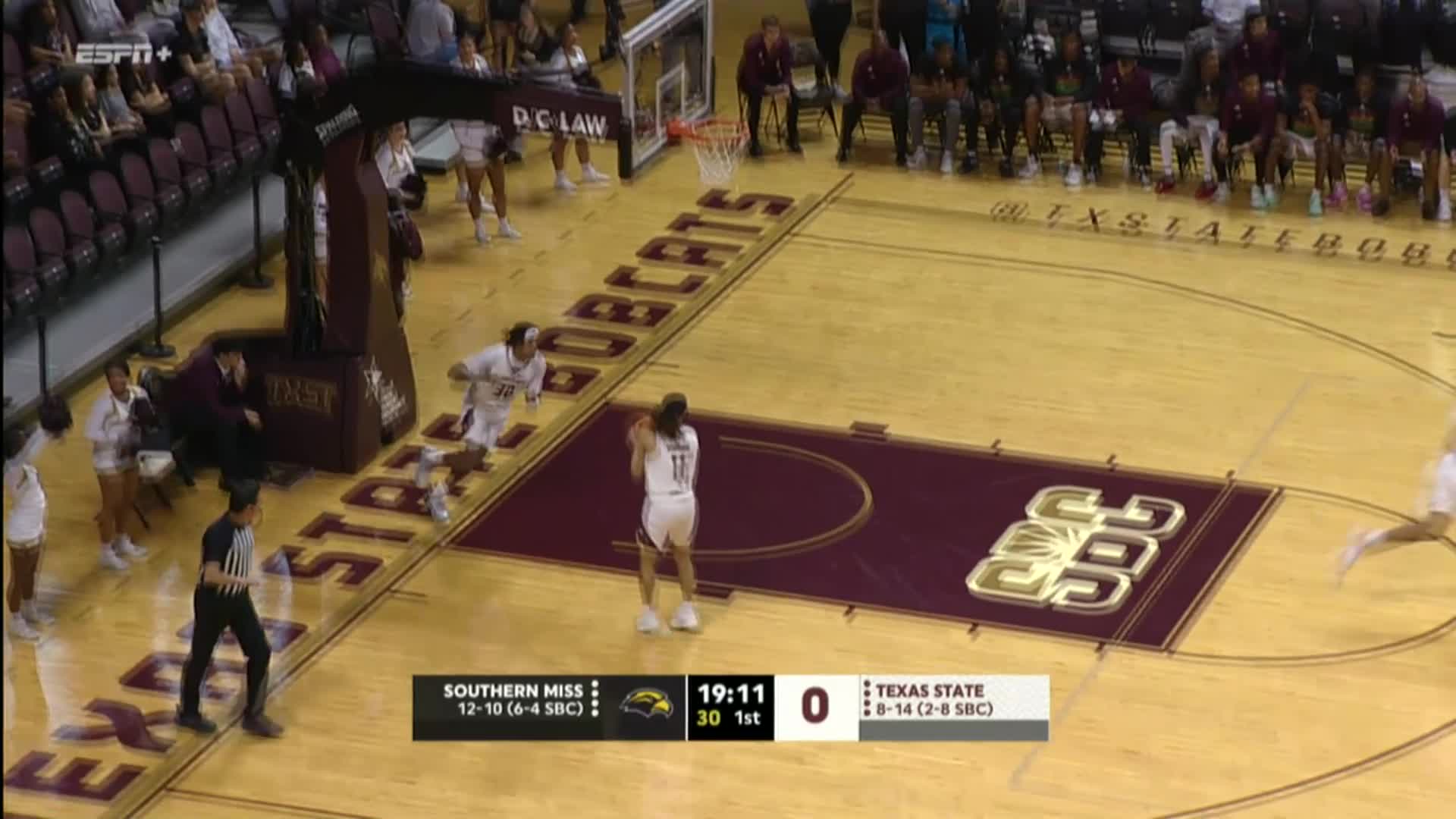 Highlights | Texas State MBB's 60-55 Win vs. Southern Miss (2/3/24)