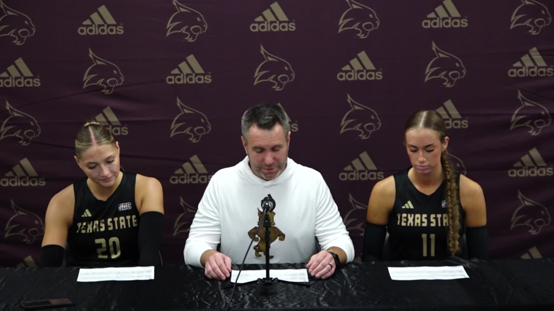 VB | Post Game Press Conference vs South Alabama (10/9/25)