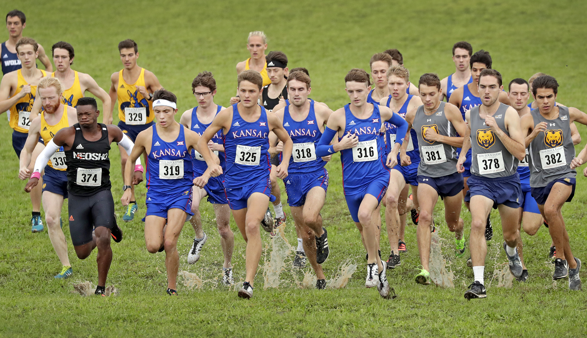 KU Men's Pack at 2019 Rim Rock Collegiate Classic