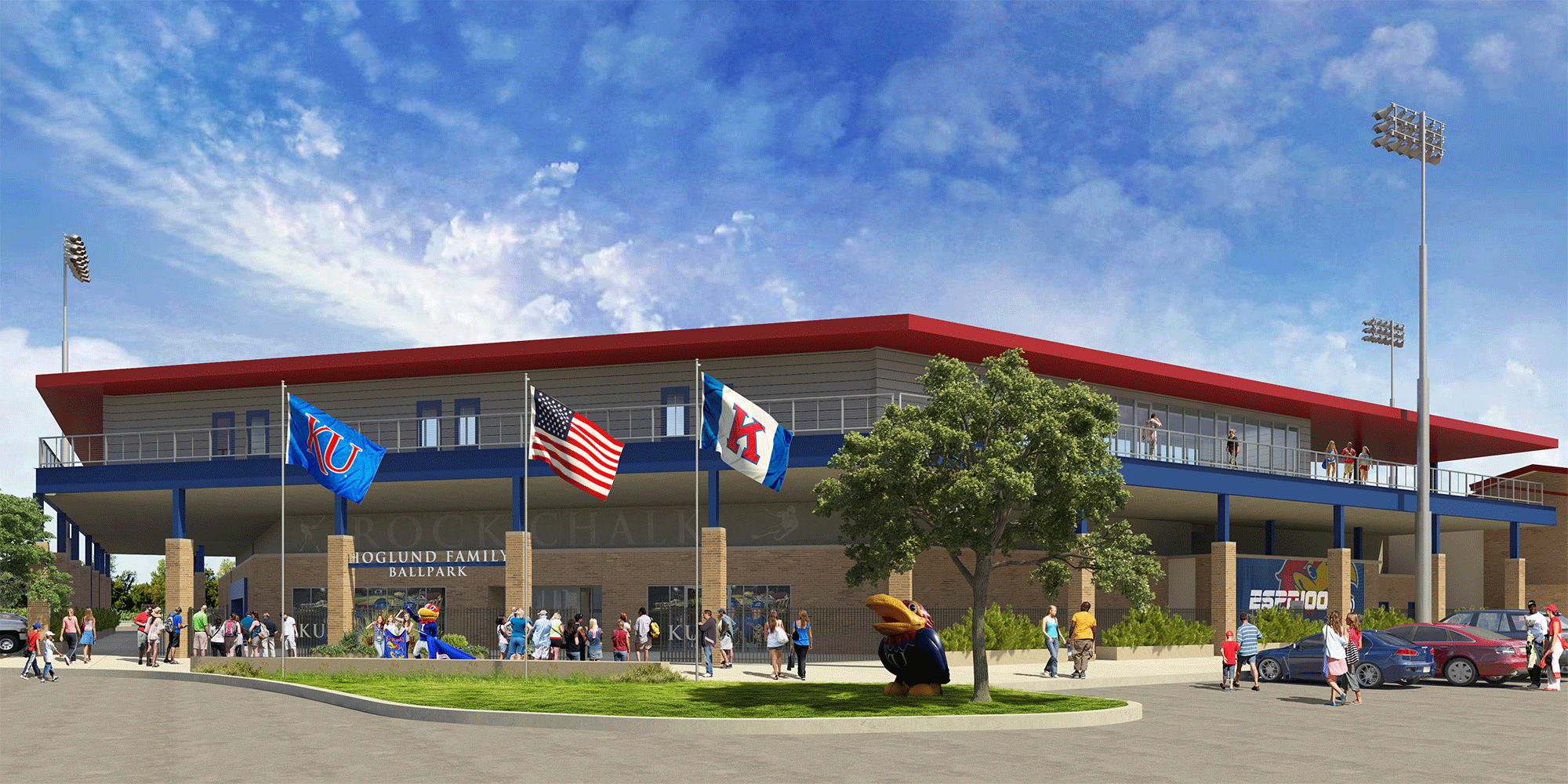 hoglund ballpark entrance