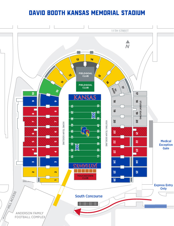 2019 Football Hawk Walk Map
