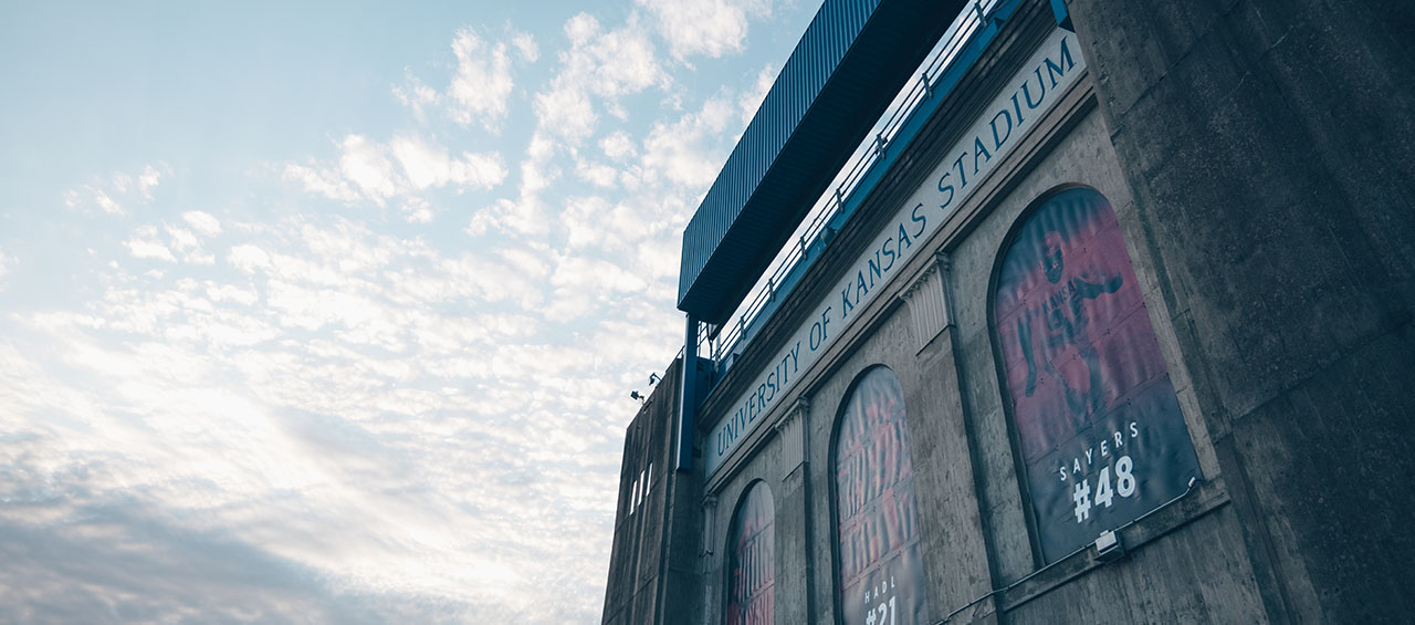 Gameday Live Header Indiana State Memorial Stadium