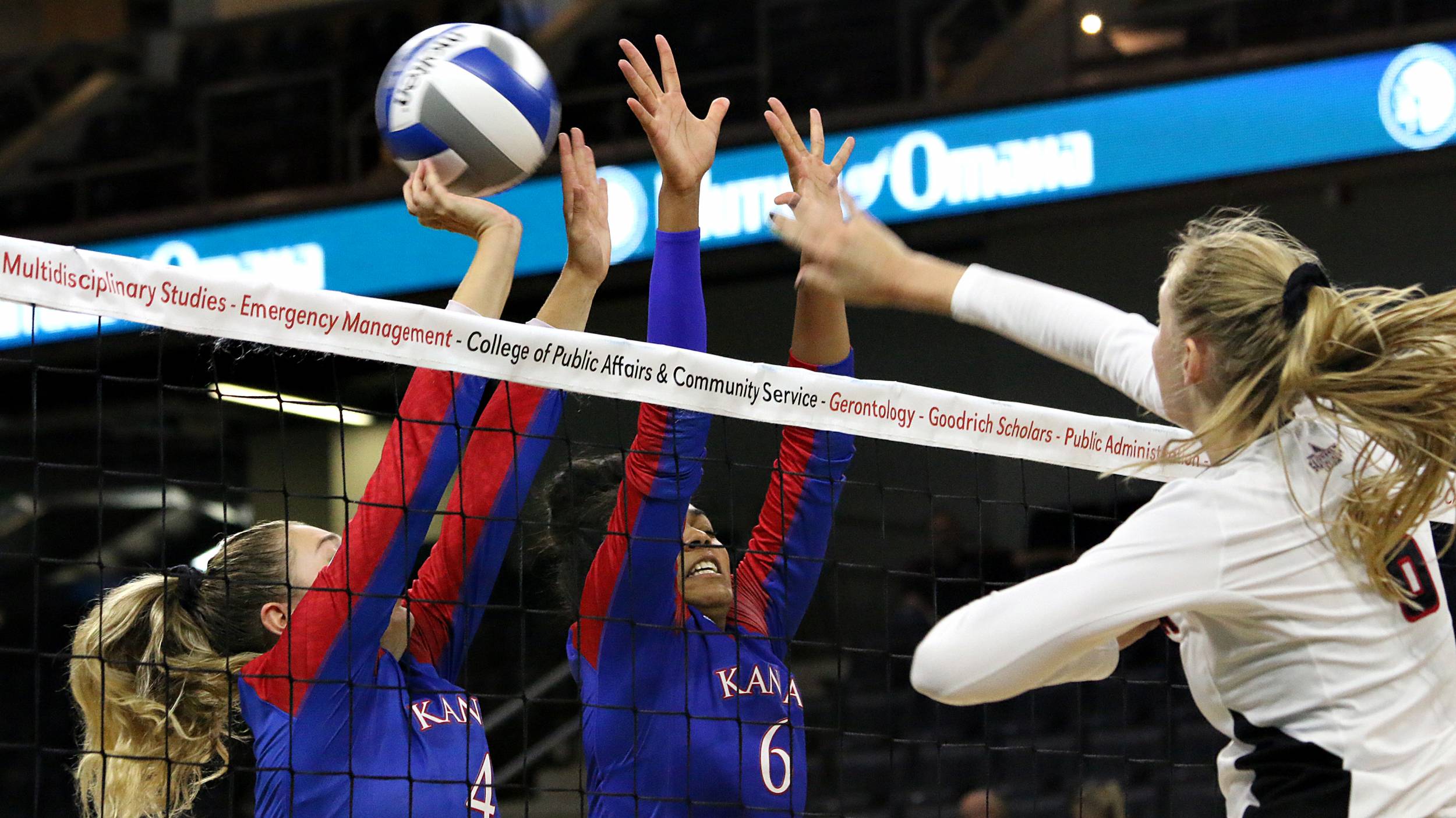 Kansas block by Sara Nielsen and Zoe Hill.