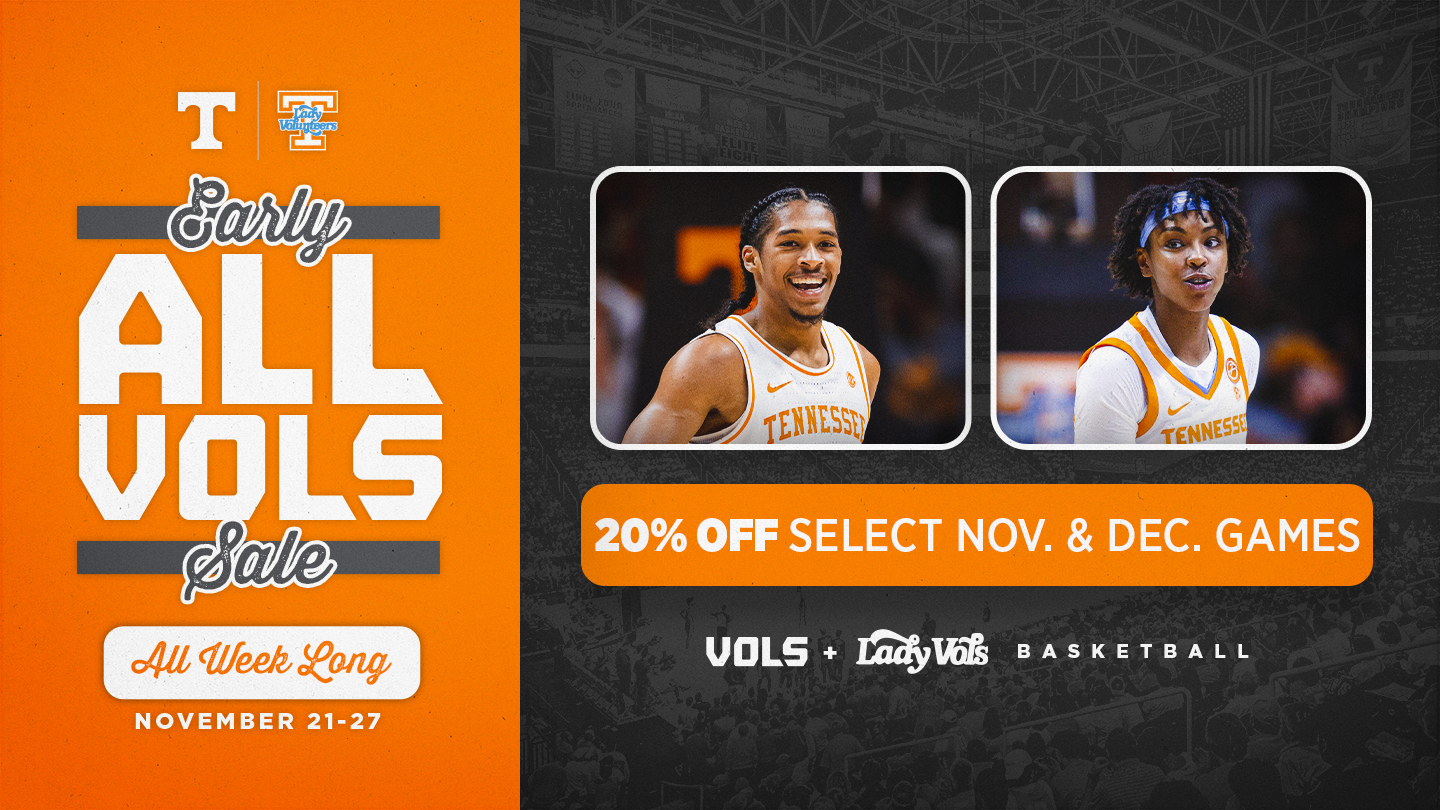 All Vols Early Sale Graphic