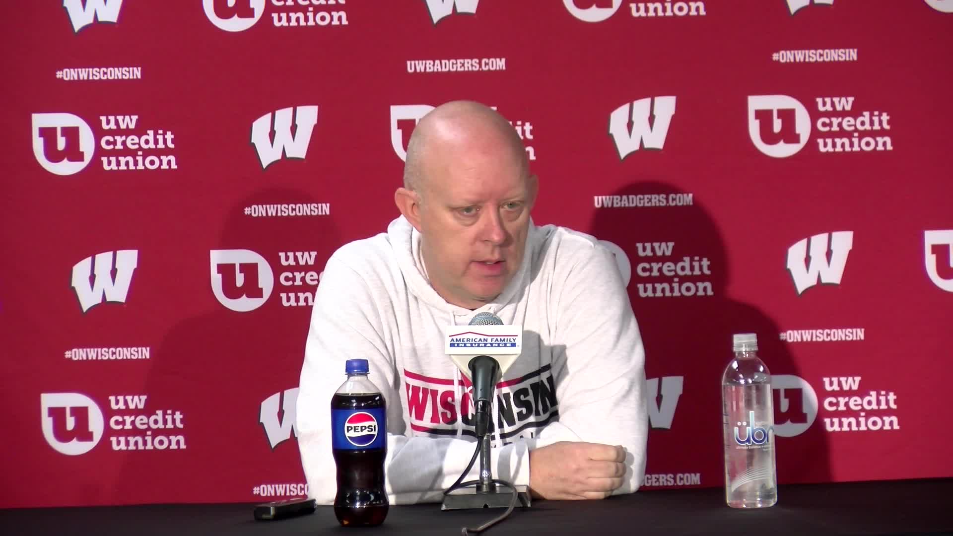 Kelly Sheffield Media Conference Wisconsin Volleyball Sept 11 Kelly sheffield media conference wisconsin volleyball sept 11