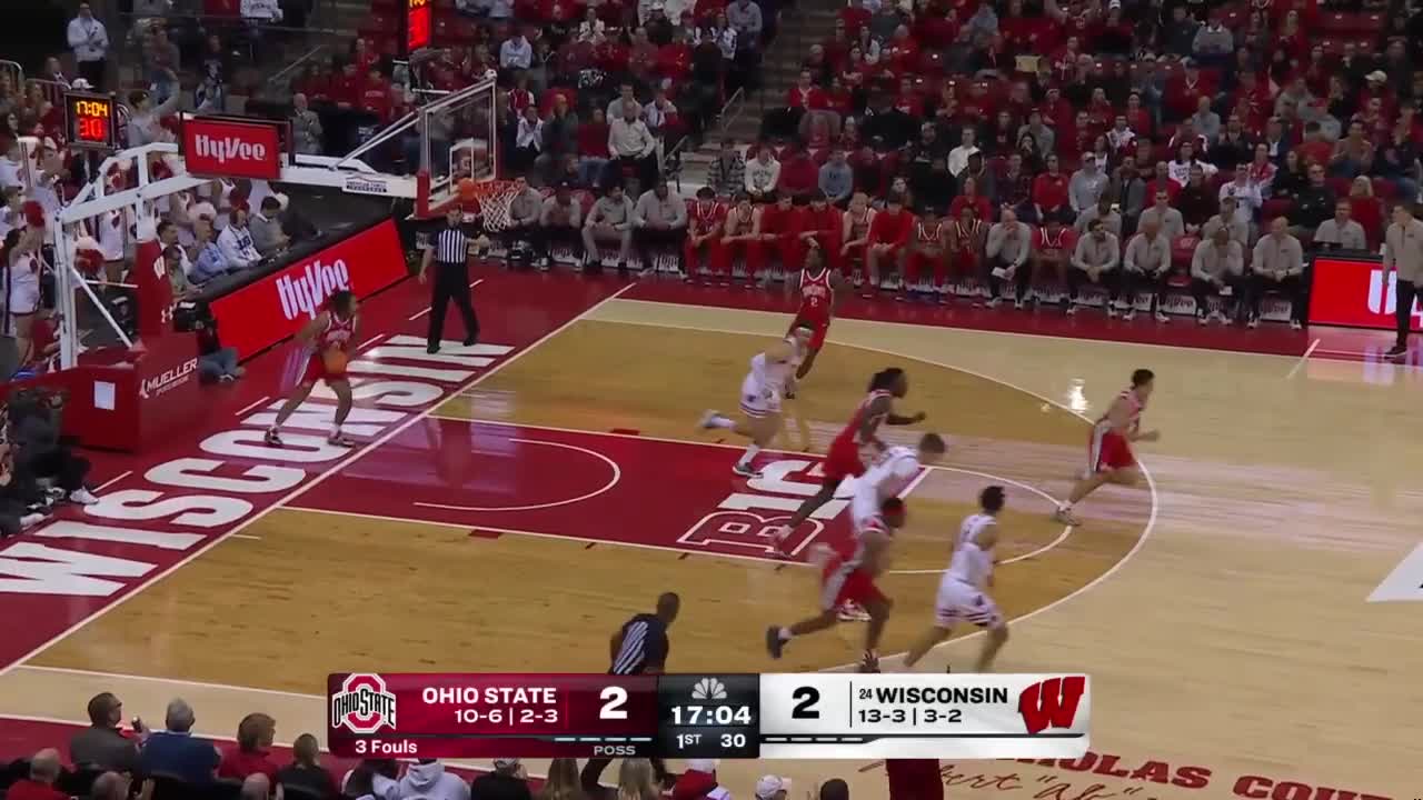 Highlights Vs Ohio State Wisconsin Basketball Jan 14 2025 Highlights Vs Ohio State Wisconsin Basketball Jan 14 2025