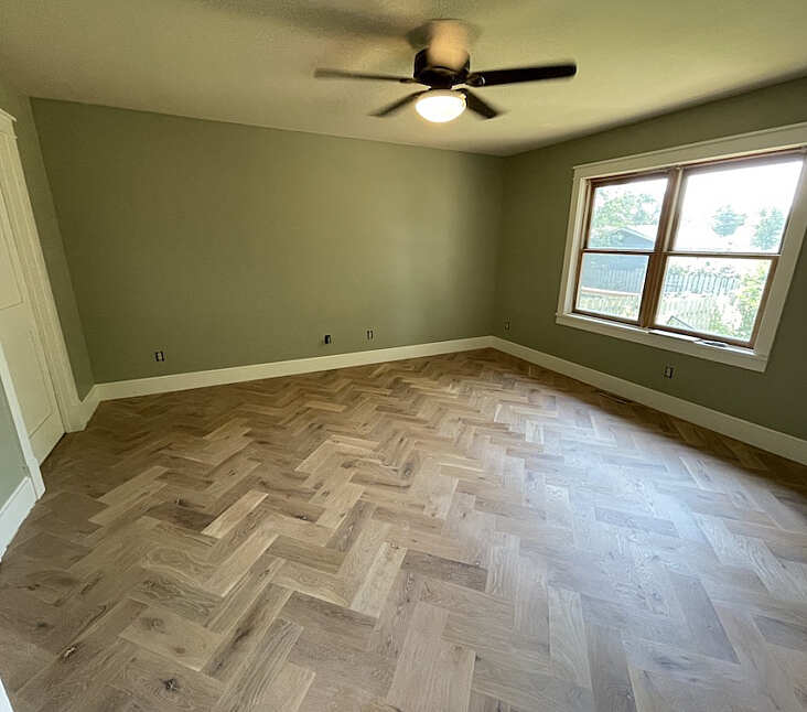 Stevenspoint whiteoak herringbone rubiomonocoat