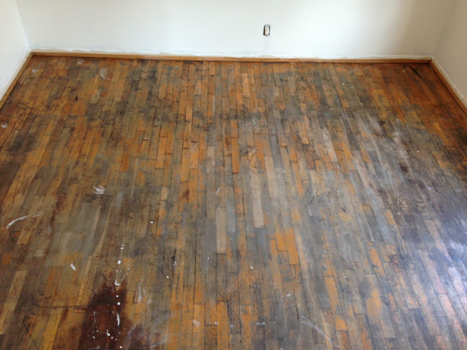 White Oak Hardwood Refinish