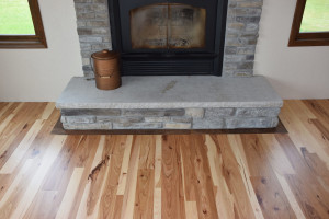 Random Width Hickory Floor - Omro WI