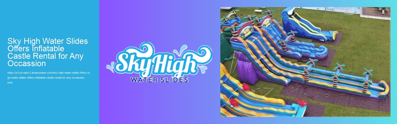 Sky High Water Slides Reviews