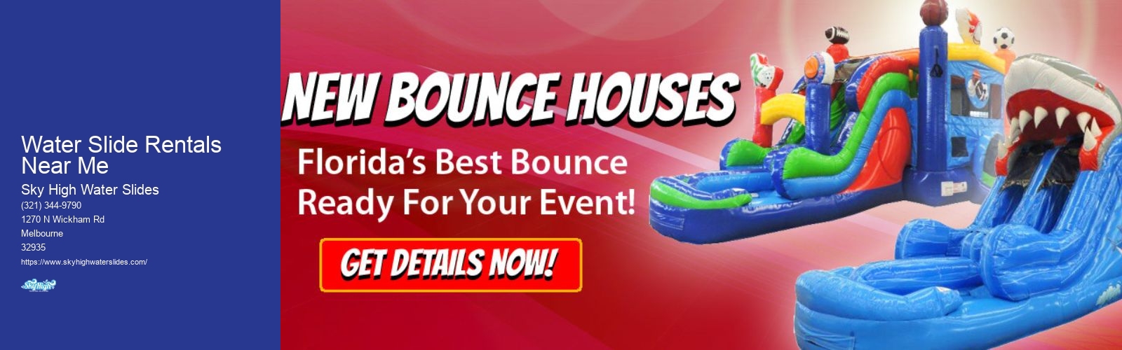 Water Slide Rentals Near Me