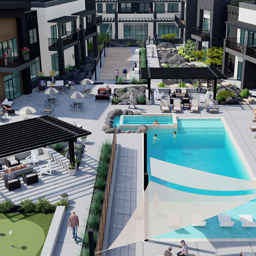 Salt Water Pool & Spa