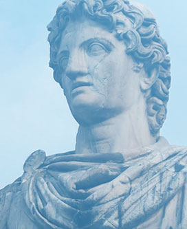Imagem de uma estátua