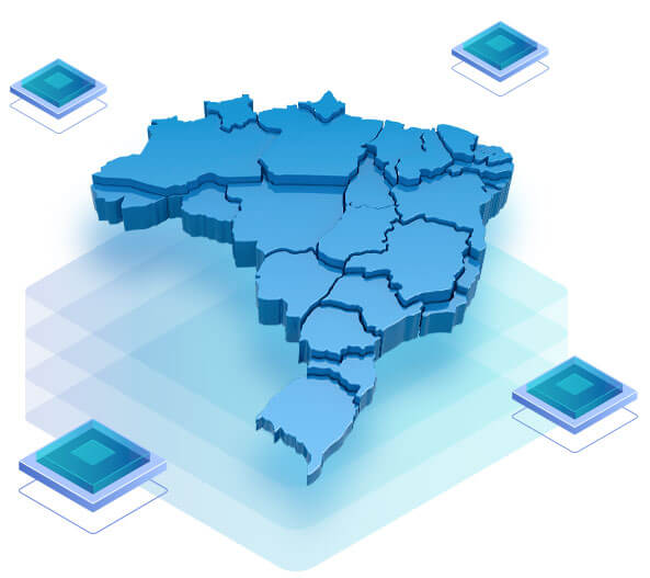 Imagem do mapa do Brasil