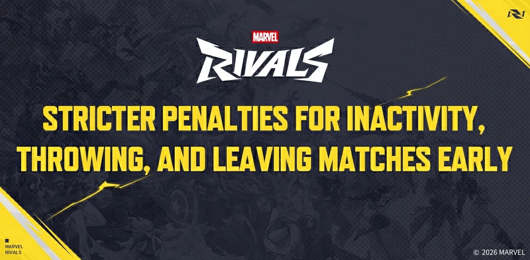 Marvel Rivals Adds Harsher Penalties for Match Leavers