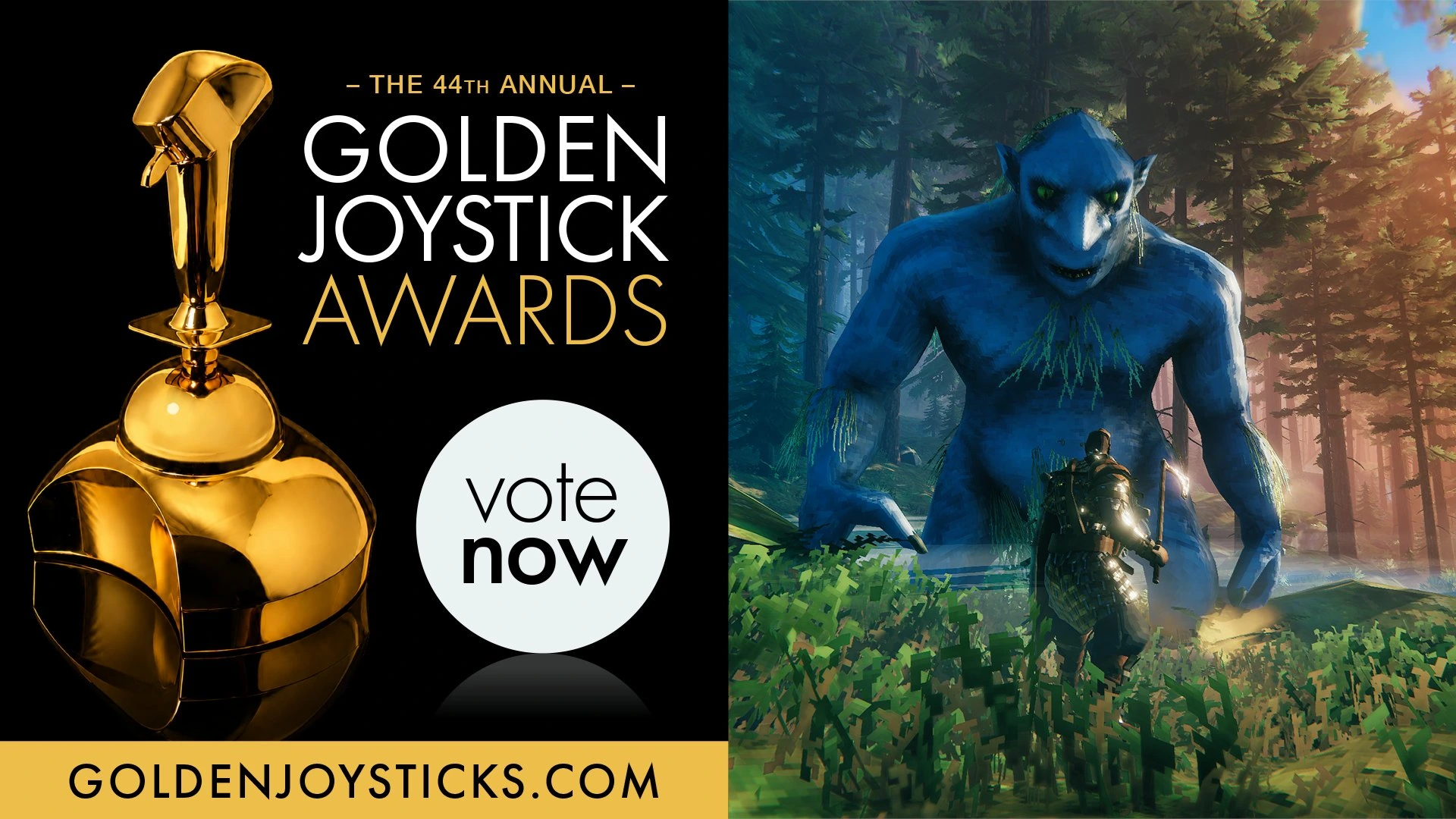 Valheim Nominated for 3 Golden Joystick Awards