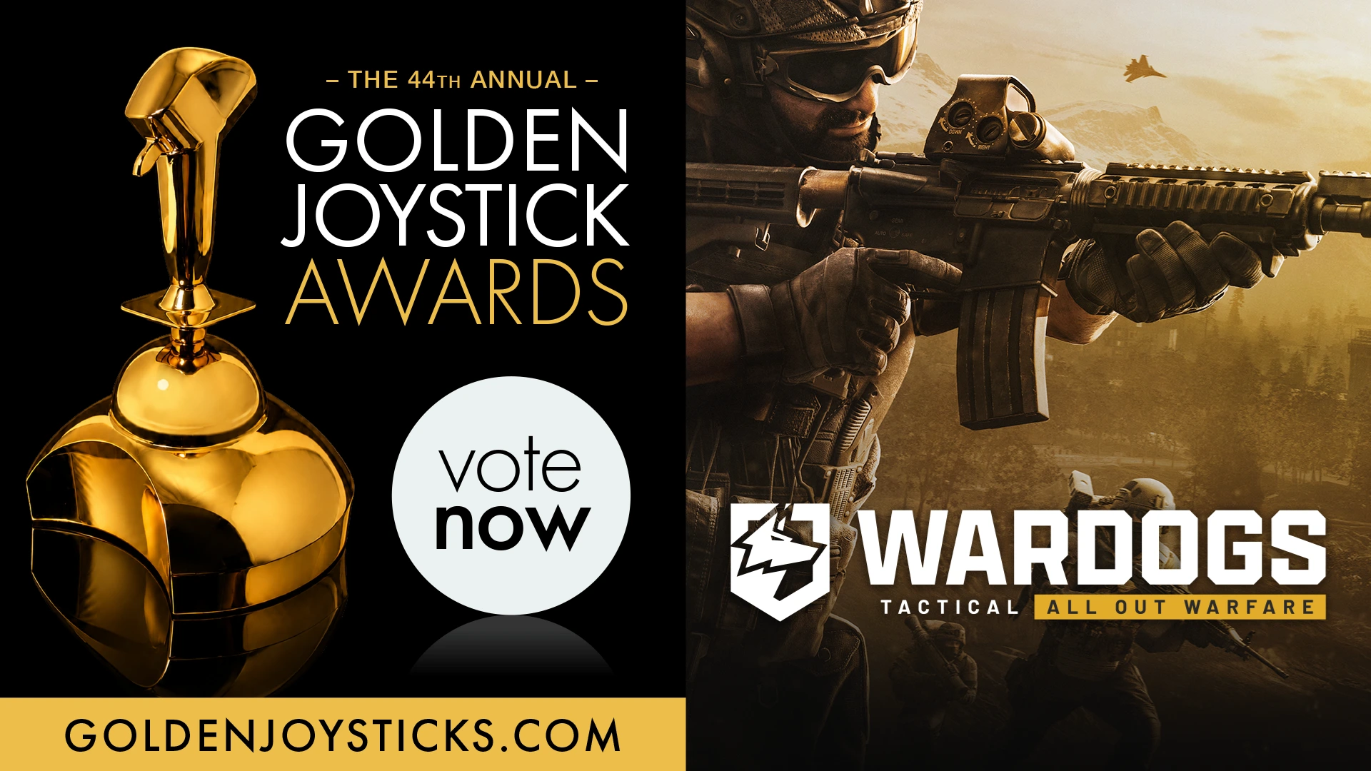 WARDOGS Hits 3 Million Sales and Golden Joystick Nomination