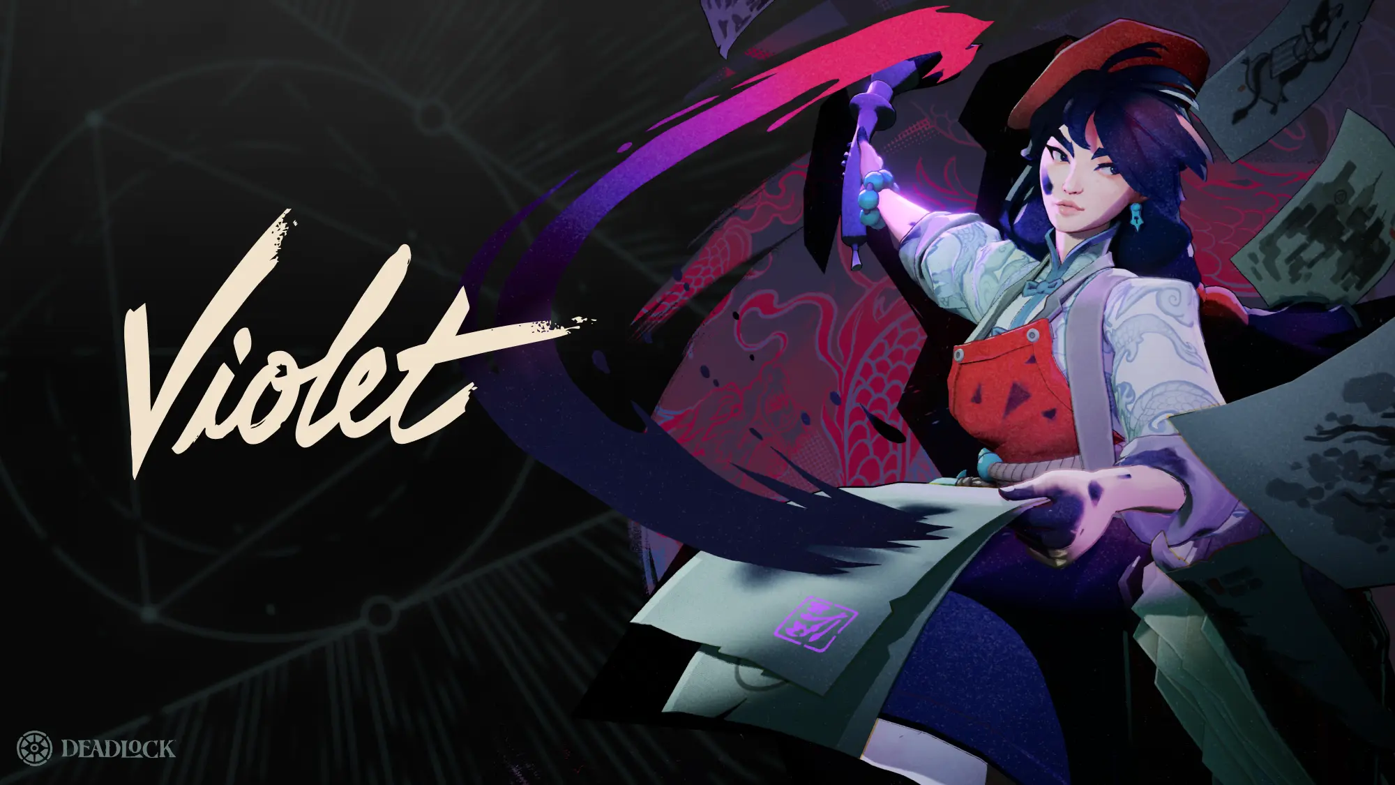 Deadlock Adds Violet, a Hero Who Fights With Living Paint