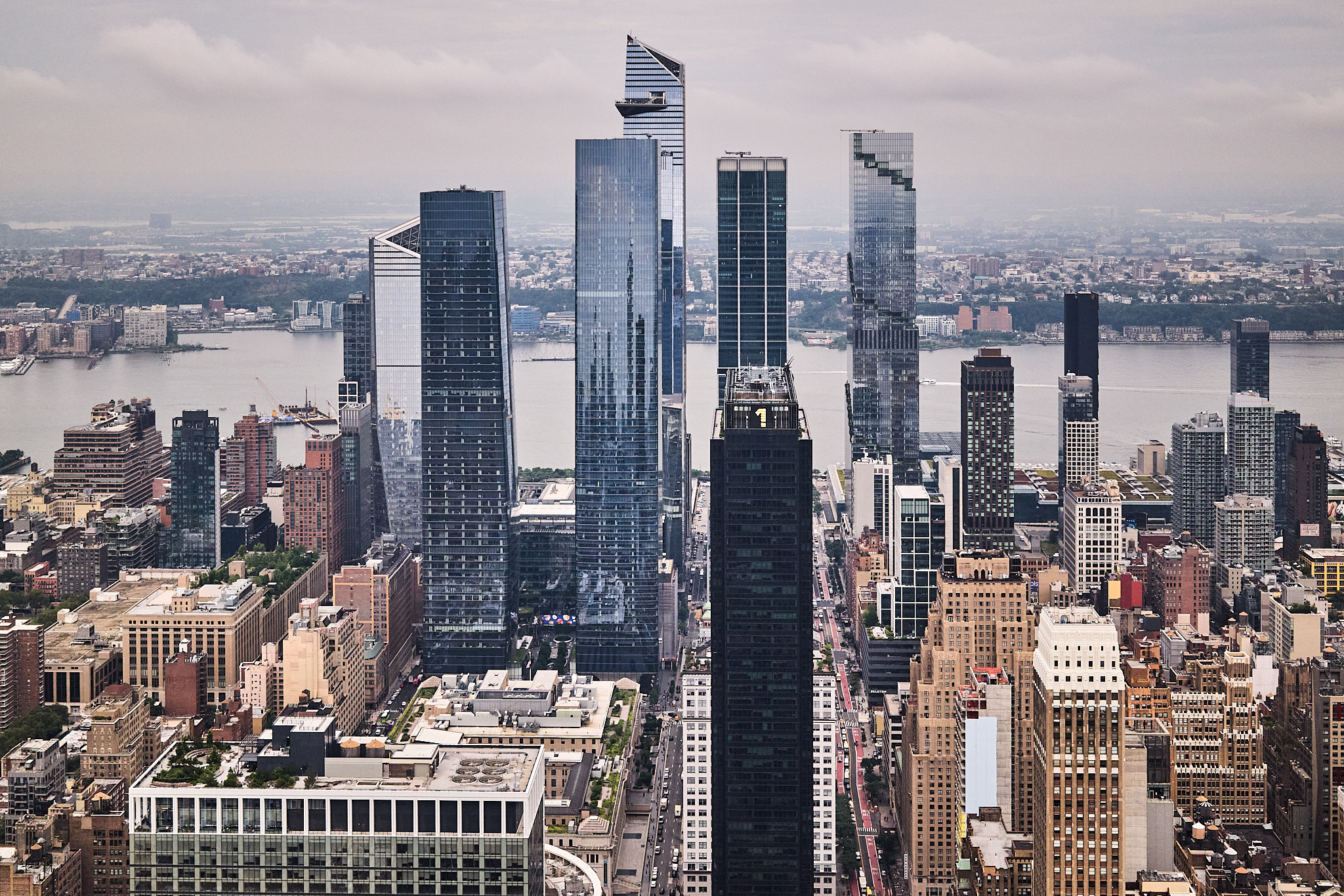 Manhattan hacia el Este desde el Empire Estate.