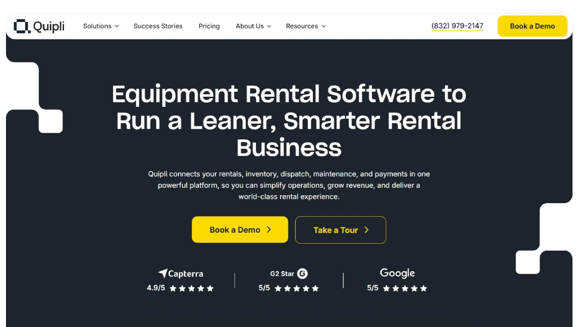 Quipli golf cart rental solution for golf courses
