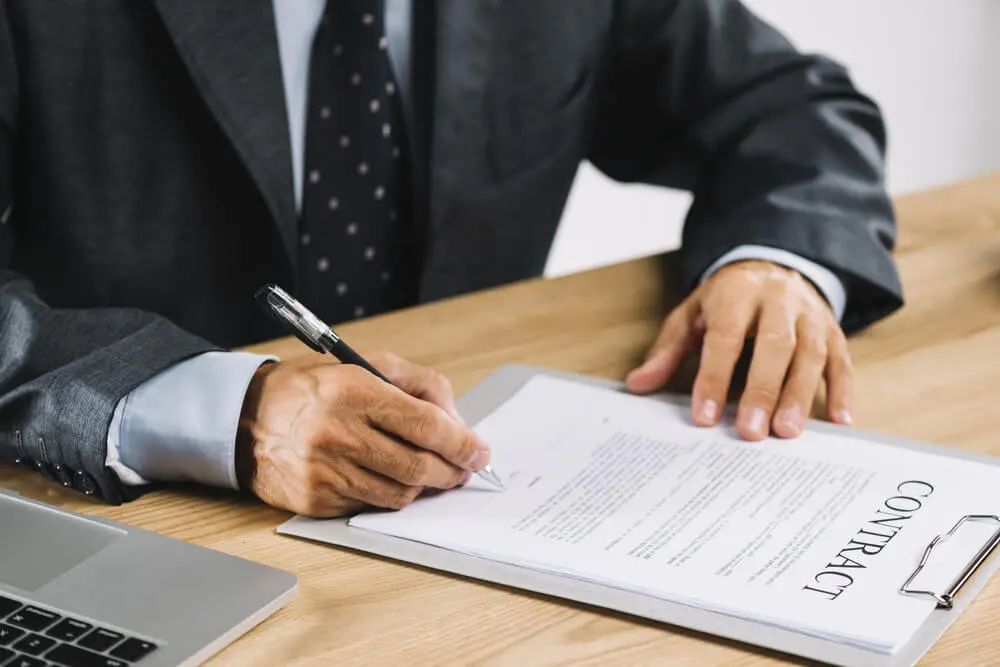 Legal requirements and business registration signature for party rental business