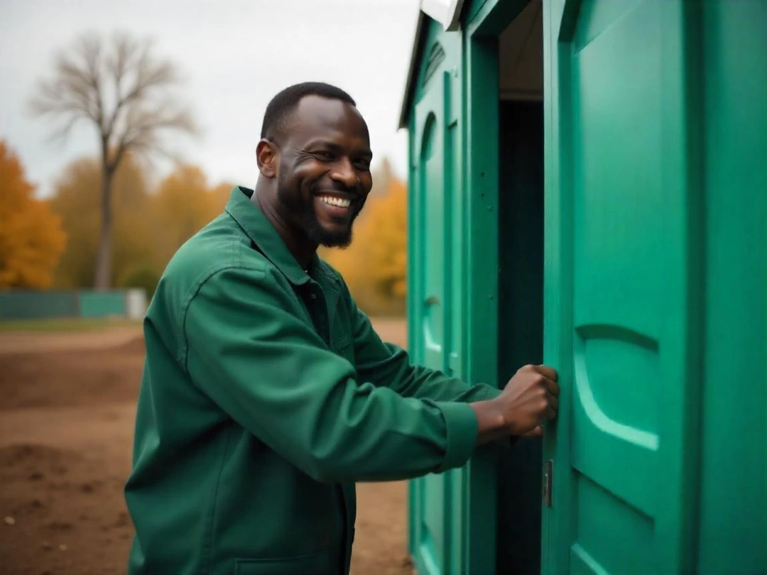 A profitable porta potty rental business in operation