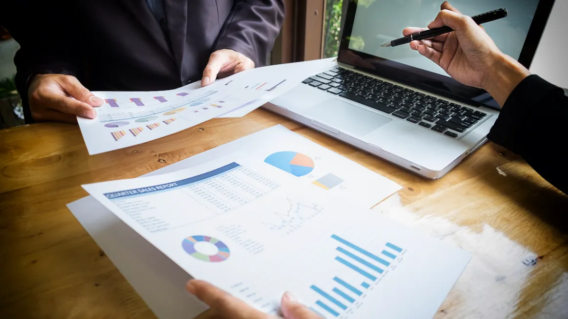 Tent rental market research being conducted by business team